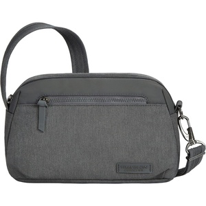 image:imageTravelon AntiTheft Metro Dome CrossbodyGray Heather