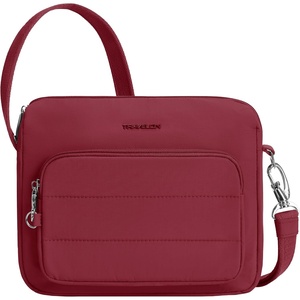 image:imageTravelon AntiTheft Roam EastWest CrossbodyCranberry