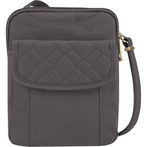 image:imageTravelon AntiTheft Signature Quilted Slim PouchSmoke