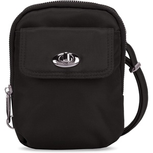 image:imageTravelon AntiTheft Tailored Crossbody Phone PouchOnyx