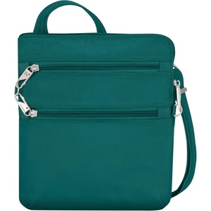 image:imageTravelon Antitheft Classic Slim Double Zip CrossbodySpruce