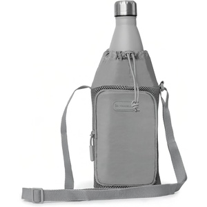 image:imageTravelon Pi Gogo Insulated Water Bottle ToteGraphite