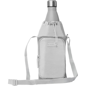 image:imageTravelon Pi Gogo Insulated Water Bottle TotePlatinum