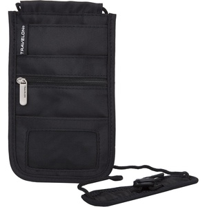 image:imageTravelon Rfid Blocking Deluxe Boarding Pouch Black SmallBlack