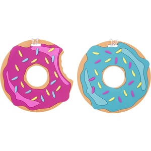 image:imageTravelon Set of 2 Luggage Tags  Hot SpotsDoughnuts