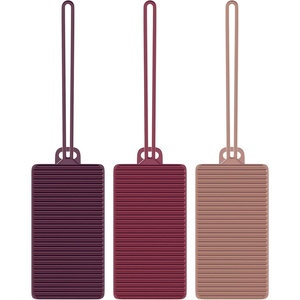 image:imageTravelon Set of 3 Silicone Privacy Luggage TagsWarmtones
