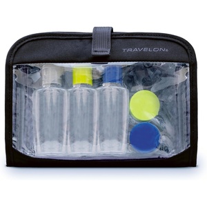 image:imageTravelon Wet Dry 1 Quart Bag with Plastic BottlesBlack