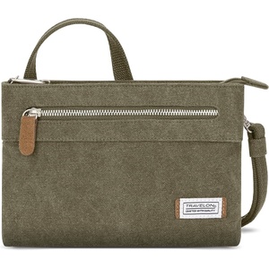 image:imageTravelon Womens AntiTheft Heritage Small Crossbody Cross Body BagSage