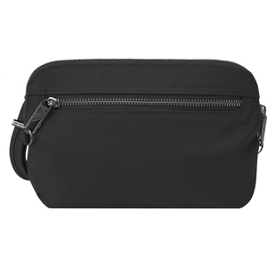 image:imageTravelon Womens Antitheft Tailored Convertible Crossbody ClutchOnyx