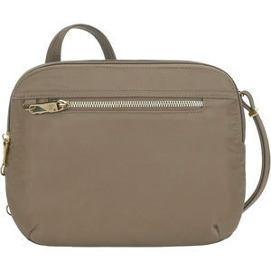 image:imageTravelon Womens Antitheft Tailored EastWest Organizer ChrossbodySable