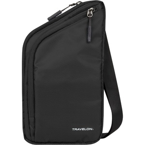 image:imageTravelon World Travel Essentials Slim Crossbody BagBlack