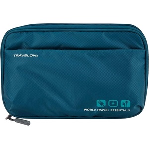 image:imageTravelon World Travel Essentials Tech OrganizerPeacock Teal
