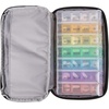 image:imageTravelon 7 Day Pill Case Packing Organizer BlackBlack