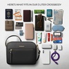 image:imageTravelon AntiTheft Addison Small CrossbodyBlack