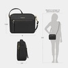image:imageTravelon AntiTheft Addison Small CrossbodyBlack