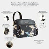image:imageTravelon AntiTheft Addison Small CrossbodyMidnight Floral