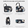 image:imageTravelon AntiTheft Addison Small CrossbodyMidnight Floral