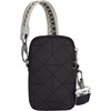 image:imageTravelon AntiTheft Boho 2 Compartment Phone CrossbodyBlack
