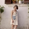image:imageTravelon AntiTheft Boho 2 Compartment Phone CrossbodyPaprika
