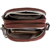 image:imageTravelon AntiTheft Boho 2 Compartment Phone CrossbodyPaprika