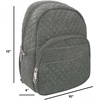 image:imageTravelon AntiTheft Boho BackpackGray Heather