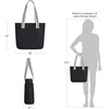 image:imageTravelon AntiTheft Boho ToteBlack Solid