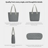 image:imageTravelon AntiTheft Boho ToteGray Heather