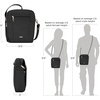 image:imageTravelon AntiTheft Classic Medium Tour BagBlack