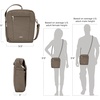 image:imageTravelon AntiTheft Classic Medium Tour BagNutmeg