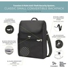 image:imageTravelon AntiTheft Classic Small Convertible BackpackBlack