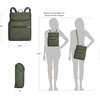 image:imageTravelon AntiTheft Classic Small Convertible BackpackGreen