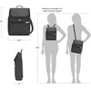 image:imageTravelon AntiTheft Classic Small Convertible BackpackPeacock