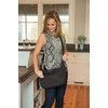 image:imageTravelon AntiTheft Concealed Carry Hobo Messenger Bag BlackBlack