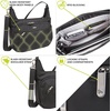 image:imageTravelon AntiTheft Concealed Carry Hobo Messenger Bag BlackBlack