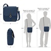 image:imageTravelon AntiTheft Courier Tour BagNavy