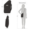 image:imageTravelon AntiTheft Essentials Compact Crossbody BagBlack