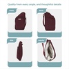 image:imageTravelon AntiTheft Essentials Compact Crossbody BagDark Bordeaux