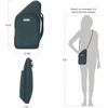 image:imageTravelon AntiTheft Essentials Compact Crossbody BagPeacock