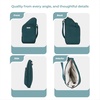 image:imageTravelon AntiTheft Essentials Compact Crossbody BagPeacock