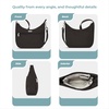 image:imageTravelon AntiTheft Essentials EastWest Hobo BagBlack