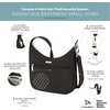 image:imageTravelon AntiTheft Essentials EastWest Hobo BagBlack