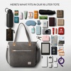 image:imageTravelon AntiTheft Heritage Tote BagPewter