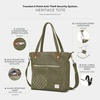 image:imageTravelon AntiTheft Heritage Tote BagSage