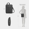 image:imageTravelon AntiTheft Metro Small CrossbodyGray