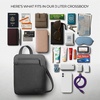 image:imageTravelon AntiTheft Metro Small CrossbodyGray