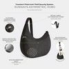 image:imageTravelon AntiTheft Runways Asymmetric HoboBlack