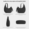 image:imageTravelon AntiTheft Runways Asymmetric HoboBlack