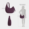 image:imageTravelon AntiTheft Runways Asymmetric HoboPlum
