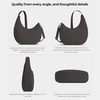 image:imageTravelon AntiTheft Runways Asymmetric HoboSmoke