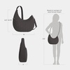 image:imageTravelon AntiTheft Runways Asymmetric HoboSmoke